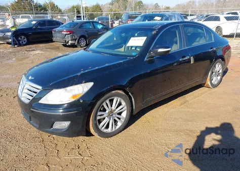 2011 Hyundai Genesis 3.8 from USA, damaged, VIN KMHGC4DE2BU140318